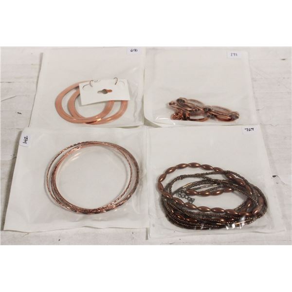 NEW JEWELRY FASHION SETS OF 4 -