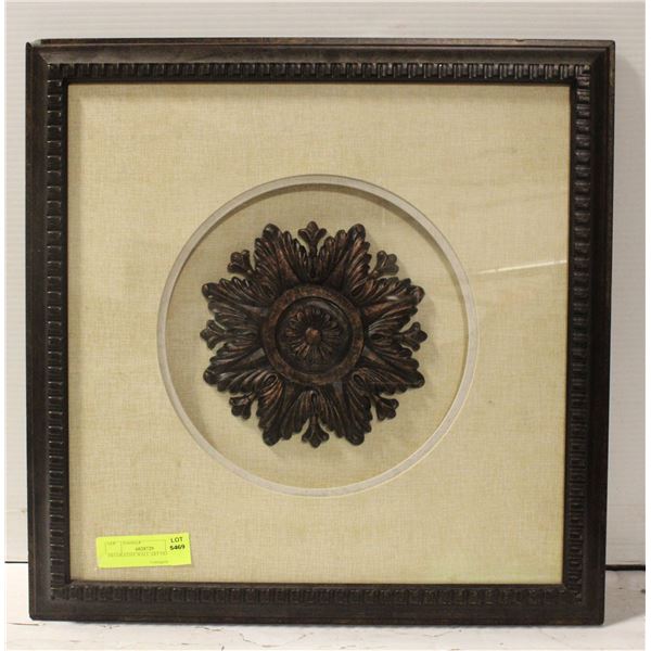 DECORATIVE WALL ART FRAMED