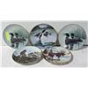 Image 1 : FIVE CANADIAN ANIMAL PLATES