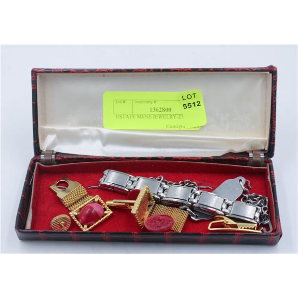 ESTATE MENS JEWELRY-ESTATE