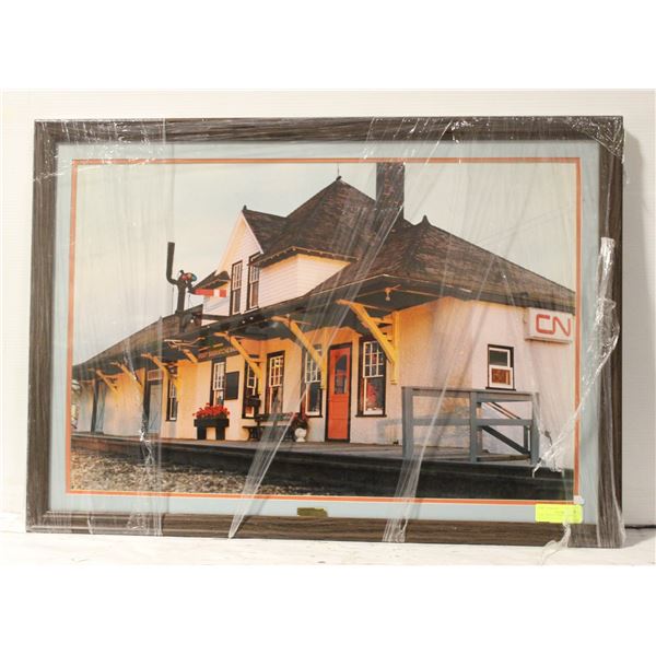 FORT SASKATCHEWAN CN RAIL WAY STATION 25X35