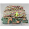 Image 1 : ESTATE PLUSH KNIT AFGHAN&PATCHWORK QUILT