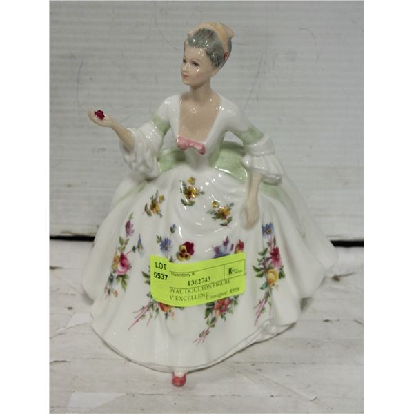 1985 ROYAL DOULTON FIGURE "DIANA" EXCELLENT