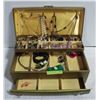 Image 1 : ESTATE LARGE JEWELRY BOX FULL OF JEWELRY-ESTATE