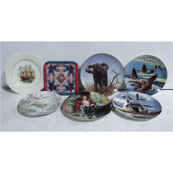 FLAT OF 1980'S COLLECTOR PLATES