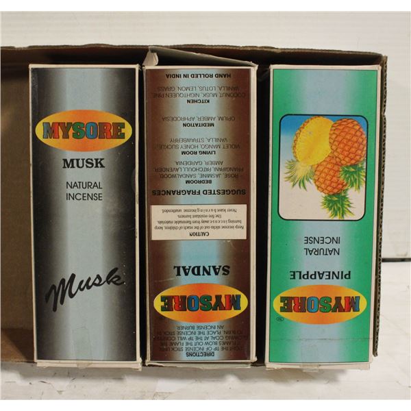 3 PACKS OF PINEAPPLE SANDAL INCENSE