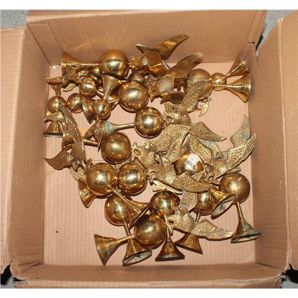 LOT OF 20 BRASS EAGLES