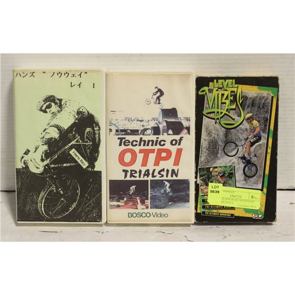 VINTAGE AND RARE MOUNTAIN BIKE VHS TAPES