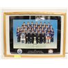 Image 1 : 1987 EDMONTON OILERS POSTER (SMALL DAMAGE) 21X29