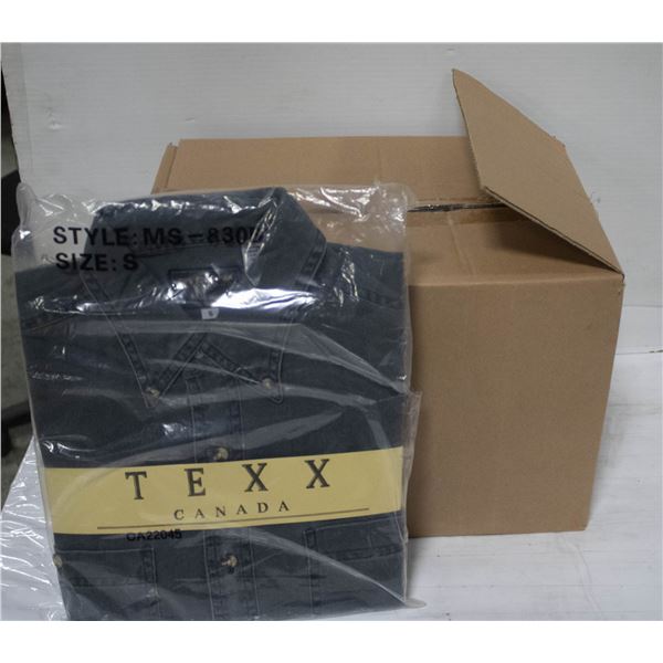 NEW MEN'S SHIRTS CASE OF 9 ASSORTED SIZE S