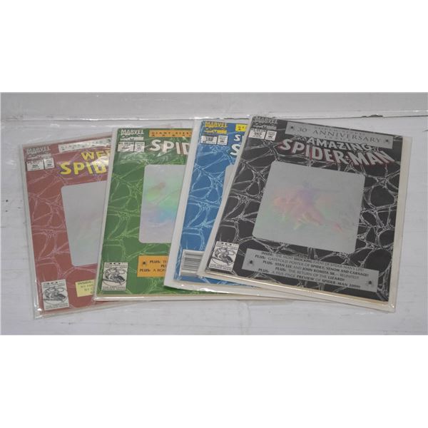 SPIDERMAN 30TH ANNIVERSARY HOLO COVER SET