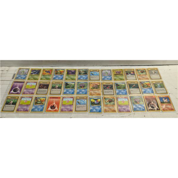 54 OLD 1995/96/98 GENUINE POKEMON CARDS, M/NM