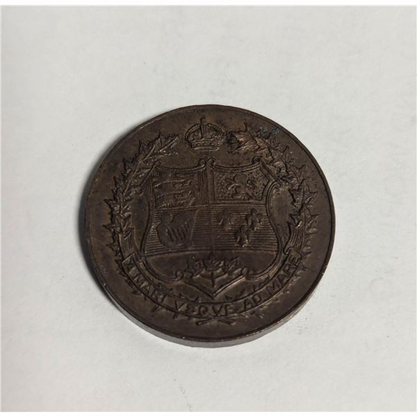 OLD 1874 DENMARK 25 ORE COIN