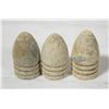 Image 1 : 3 GENUINE USA CIVAL WAR LEAD MUSKET BULLETS