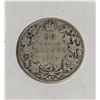 Image 1 : 1919 STERLING SILVER CANADA 50 CENTS COINS