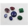 Image 1 : 105.4CT GENUINE RUBY, EMERALD, SAPPHIRE, LAPIS