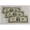 Image 2 : 3 US $2 BILLS CONSECUTIVE SE#S