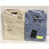 Image 1 : NEW MEN'S SHIRTS 1 DENIM 1 NATURAL 2XL
