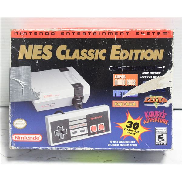 NINTENDO CLASSIC EDITION GAME SYSTEM
