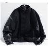 Image 1 : NEW B&W COLLECTION 50% BLACK LETHER JACKET L