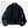Image 1 : NEW B&W COLLECTION 50% BLACK LEATHER JACKET L