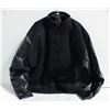 Image 1 : NEW B&W COLLECTION 50% BLACK LEATHER JACKET 2XL