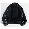 Image 1 : NEW B&W COLLECTION 50% BLACK LEATHER JACKET 2XL