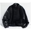 Image 1 : NEW B&W COLLECTION 50% BLACK LEATHER JACKET 2XL
