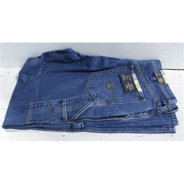 NEW BASS DENIM 100% COTTON WORK JEANS W36 L34