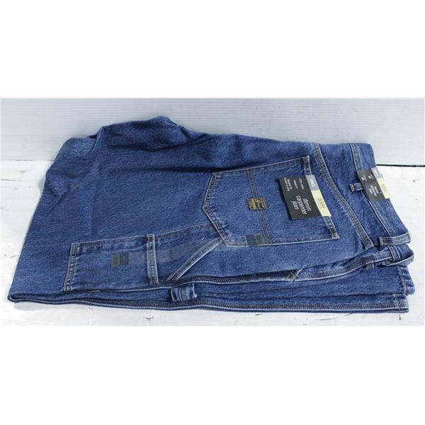 NEW BASS DENIM 100% COTTON WORK JEANS W32 L30