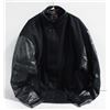 Image 1 : NEW B&W COLLECTION 50% BLACK LETHER JACKET L