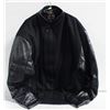 NEW B&W COLLECTION 50% BLACK LETHER JACKET L