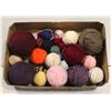 Image 1 : BOX OF ASST WOOL ROOLS