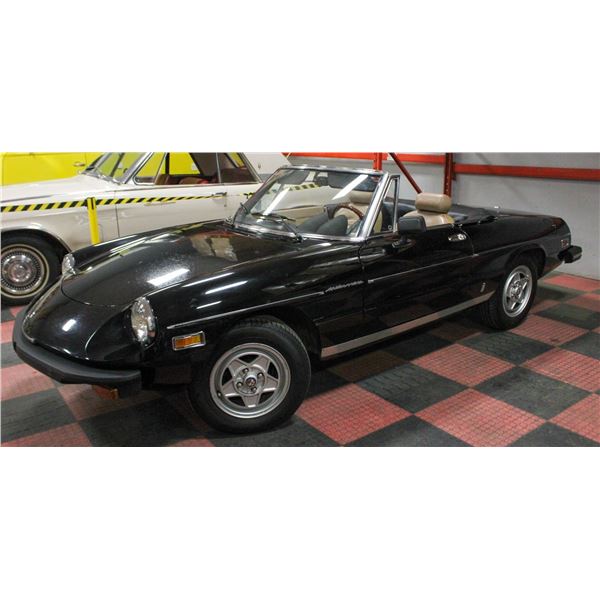 1979 ALFA ROMEO SPIDER VELO 2 DOOR CONVERTIBLE