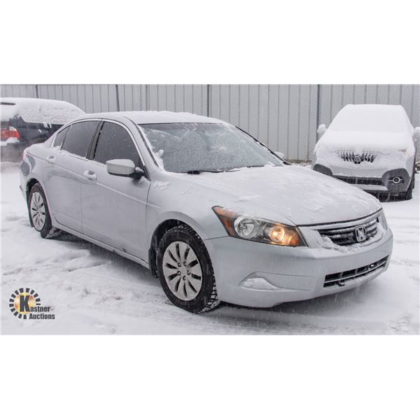 UNRESERVED! 2009 HONDA ACCORD SEDAN