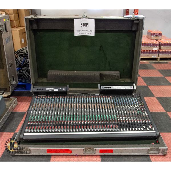 CREST CENTURY 32 CHANNEL AUDIO CONSOLE W/CASE