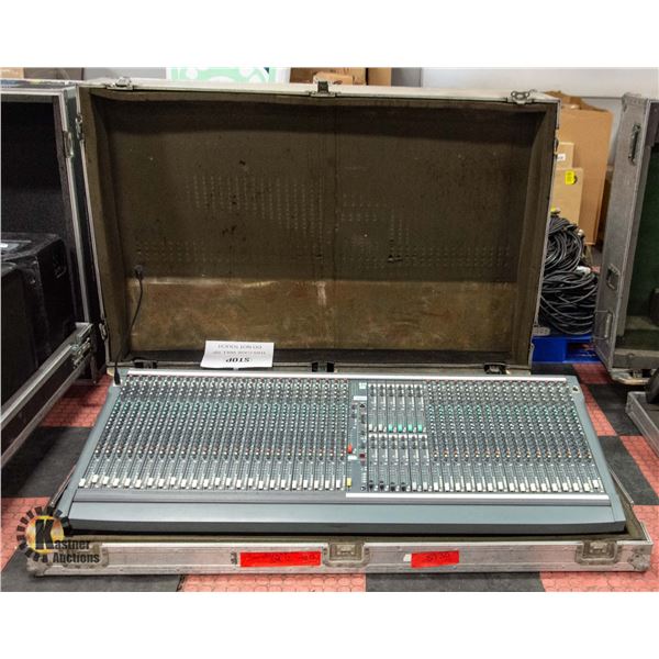 SOUNDCRAFT SM12-40CH AUDIO CONSOLE W SILVER CASE