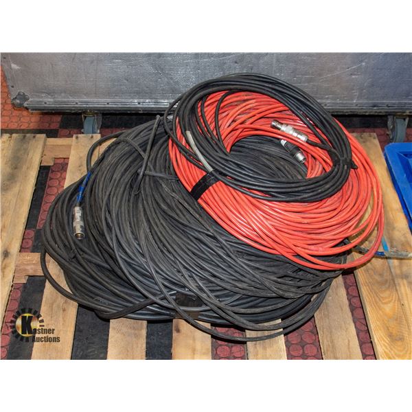 PALLET OF TRI AX CAMERA CABLES