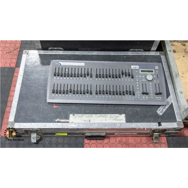 SMARTFADE LIGHTING CONSOLE WITH CASE AS IS