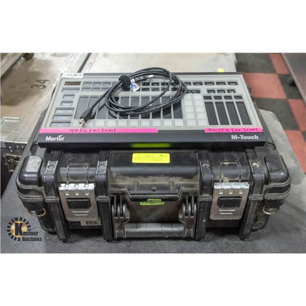 MARTIN M-TOUCH LIGHTNG CONTROL CONSOLE WITH CASE
