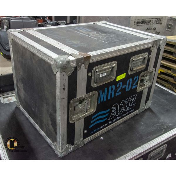 SMALL BLACK RACK CASE (MR2-02) 28X21X19" NO WHEEL