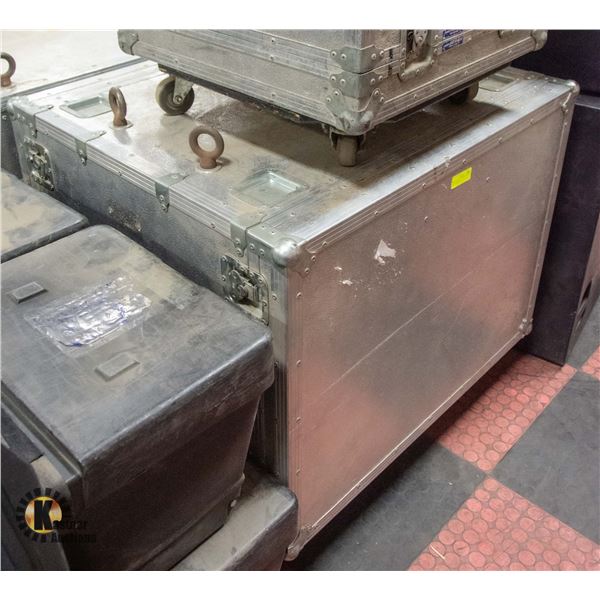 SINGLE SHELF INTERIOR CASE DUAL LIDS FRONT AND