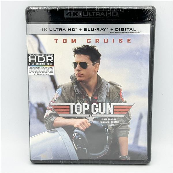 BRAND NEW 4K + BLU-RAY + DIGITAL TOP GUN