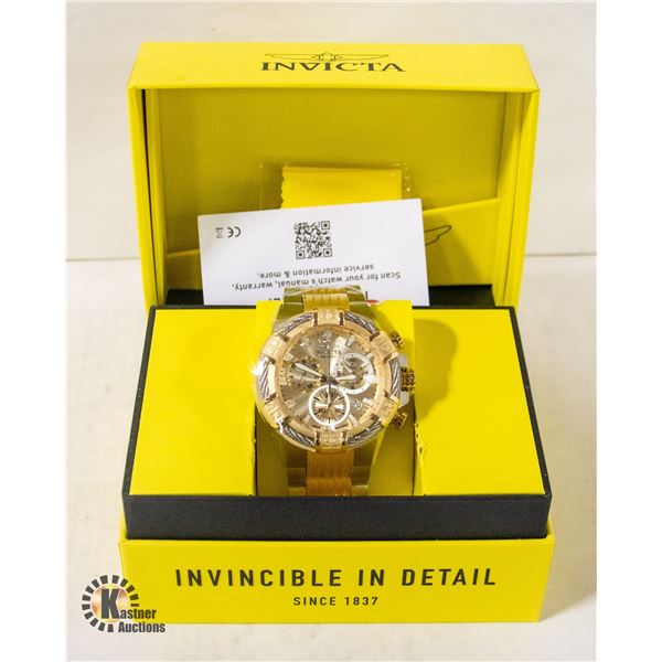 NEW INVICTA CHRONOGRAPH MEN'S DIVING WATCH
