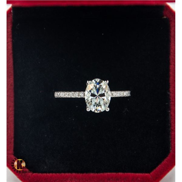 #1072-2.00 CT GRA CERTIFIED 7 X 9 OVAL CUT