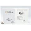 Image 3 : #1087-1.00 CT GRA CERTIFIED ROUND BRILLIANT CUT
