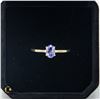 Image 1 : #1050-10 KT YELLOW GOLD RING WITH 0.50 CT