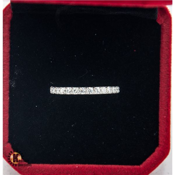 #1054-0.50 CT TW ROUND BRILLIANT CUT MOISSANITE
