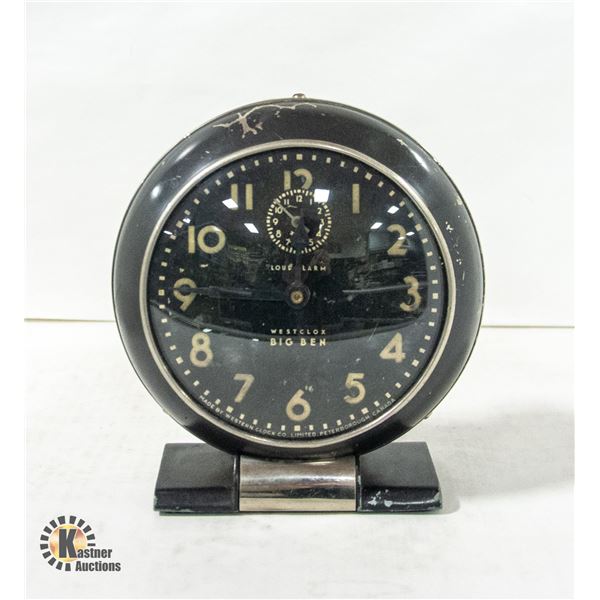 ANTIQUE WESTCLOX BIG BEN ALARM CLOCK