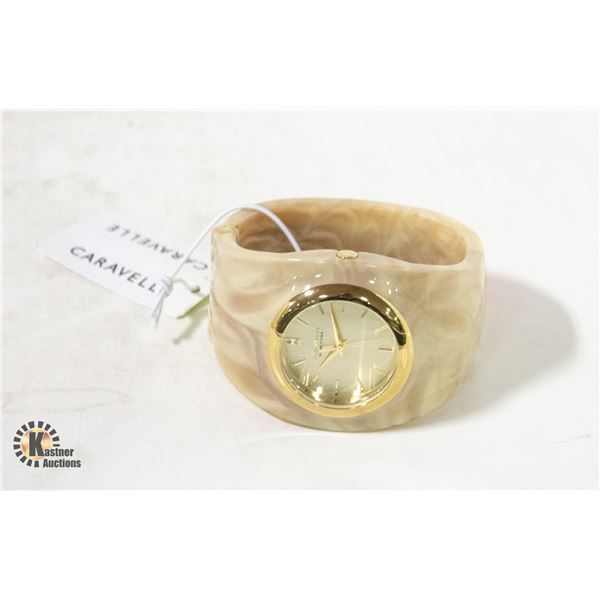 NEW CARAVELLE NEW YORK LADIES WATCH W/ TAGS